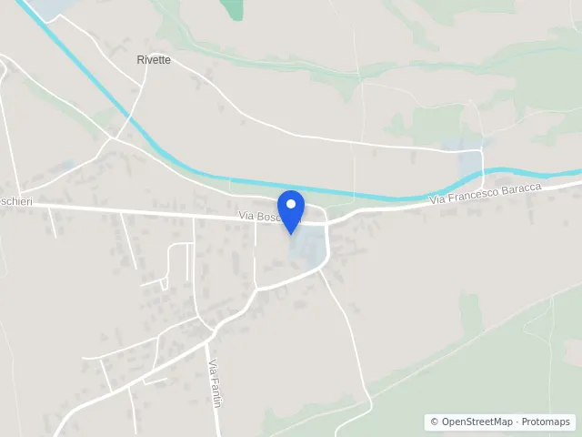Mappa di Crocetta del Montello, Treviso