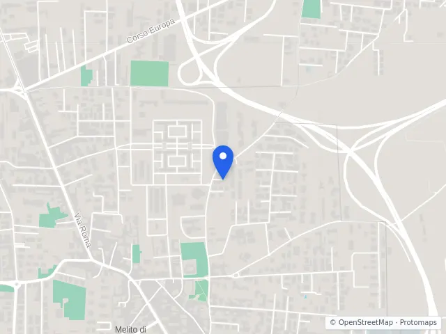 Mappa di Melito di Napoli, Napoli