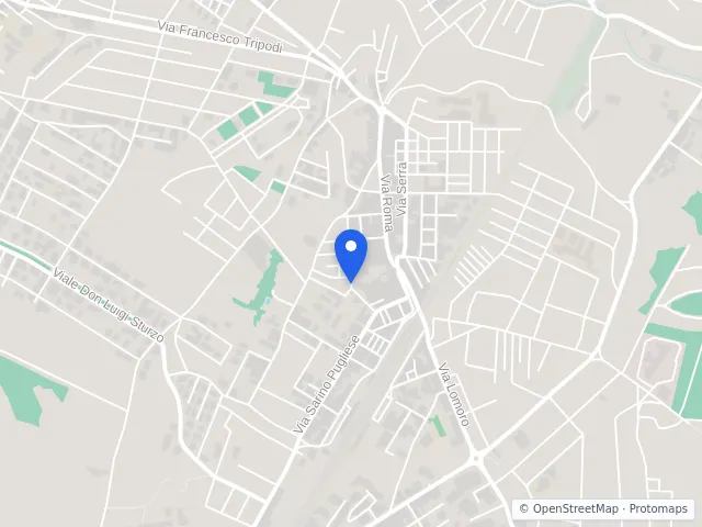 Mappa di Gioia Tauro, Reggio di Calabria