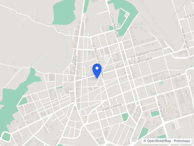 Mappa di Giarre, Catania