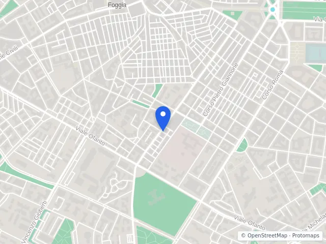 Mappa di Foggia