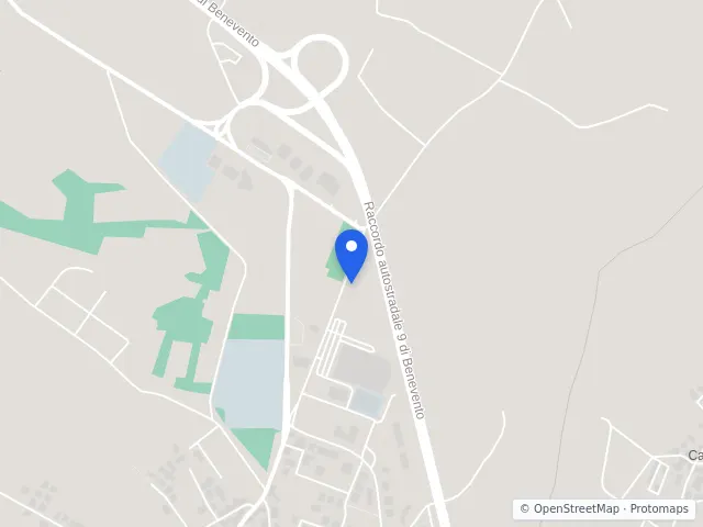 Mappa di San Giorgio del Sannio, Benevento