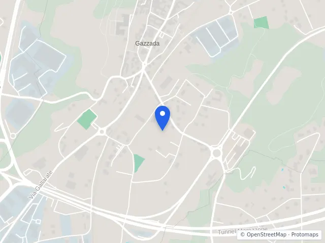 Mappa di Gazzada Schianno, Varese