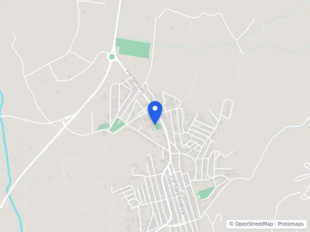 Mappa di Gonnesa, Sud Sardegna