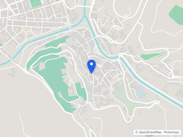 Mappa di Cosenza