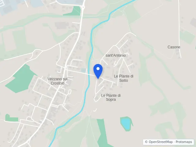 Mappa di Albinea, Reggio Emilia
