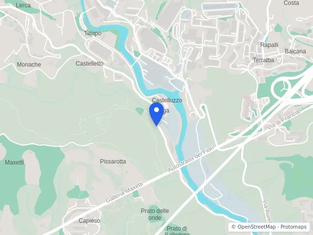 Mappa di Cogoleto, Genova