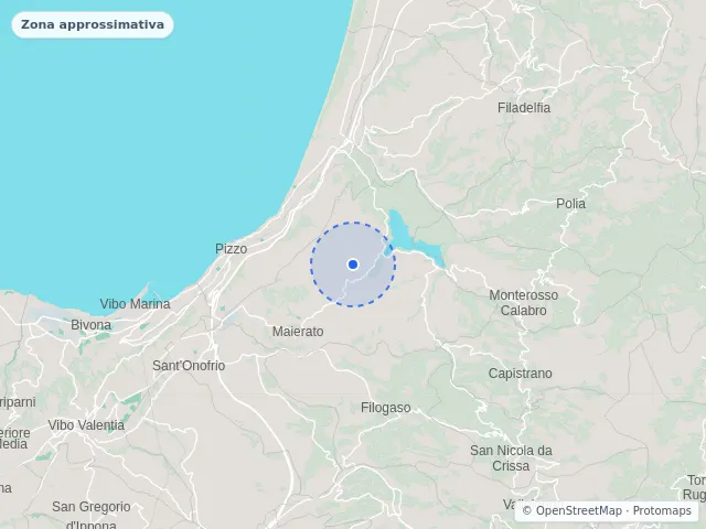 Mappa di Maierato, Vibo Valentia