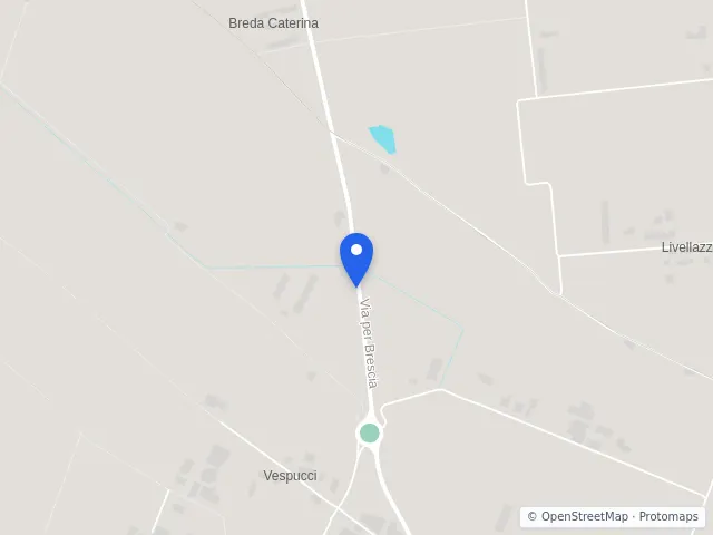 Mappa di Calvisano, Brescia
