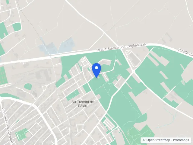 Mappa di Selargius, Cagliari