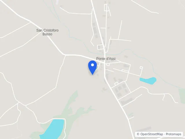 Mappa di Gubbio, Perugia