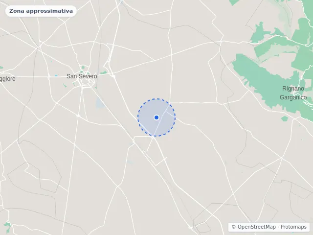 Mappa di San Severo, Foggia