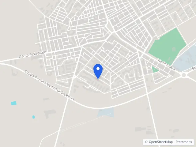 Mappa di Orta Nova, Foggia
