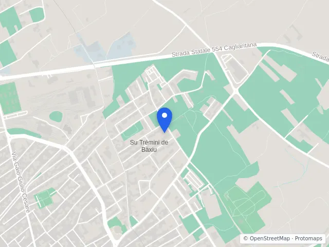 Mappa di Selargius, Cagliari
