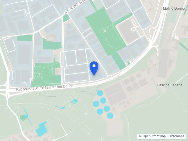 Mappa di Pero, Milano