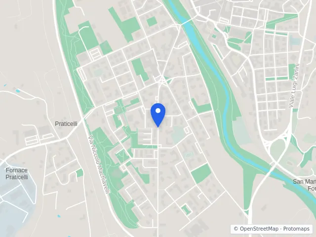 Mappa di Castelfiorentino, Firenze