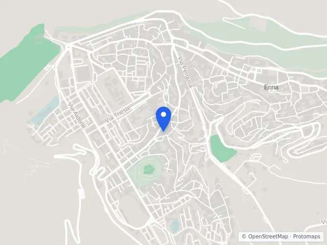 Mappa di Enna