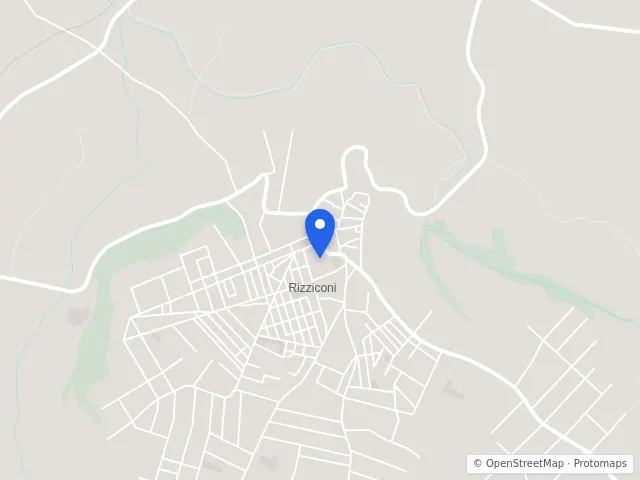Mappa di Rizziconi, Reggio di Calabria