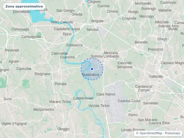 Mappa di Somma Lombardo, Varese