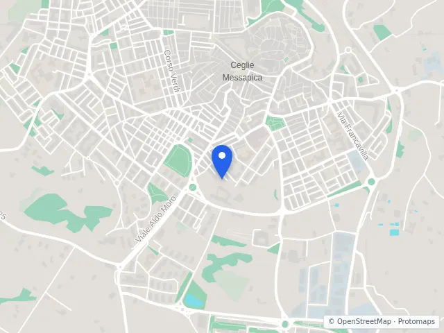 Mappa di Ceglie Messapica, Brindisi