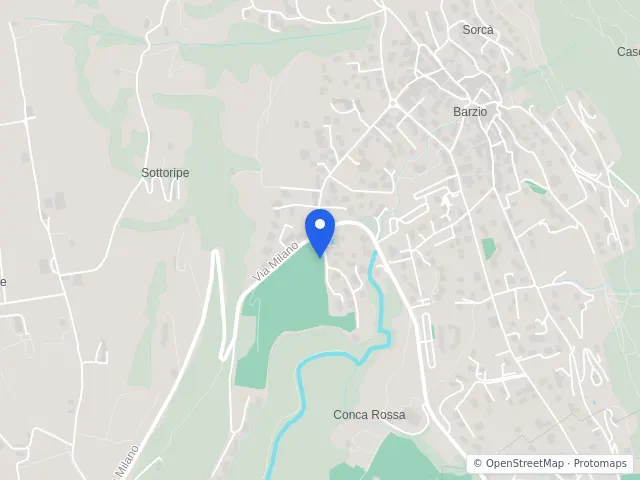 Mappa di Barzio, Lecco