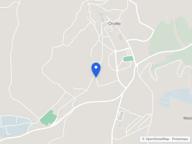 Mappa di Circello, Benevento