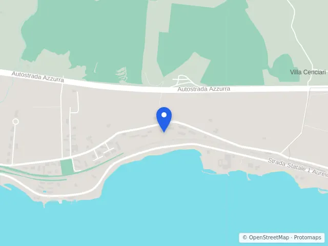 Mappa di Santa Marinella, Roma