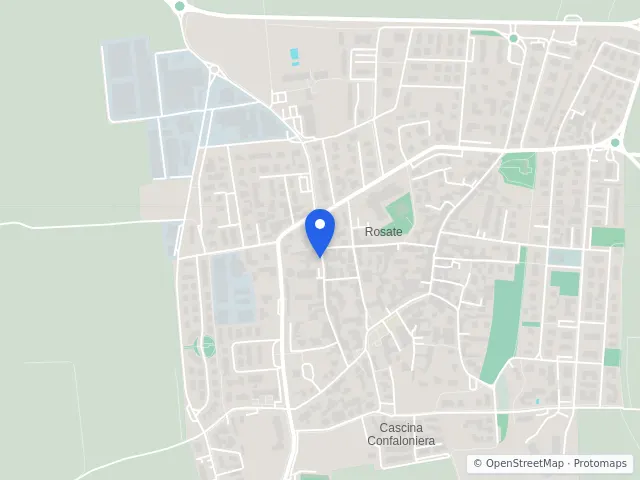 Mappa di Rosate, Milano