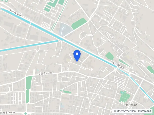 Mappa di Terracina, Latina