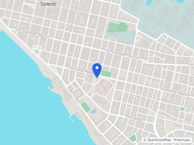 Mappa di Taranto