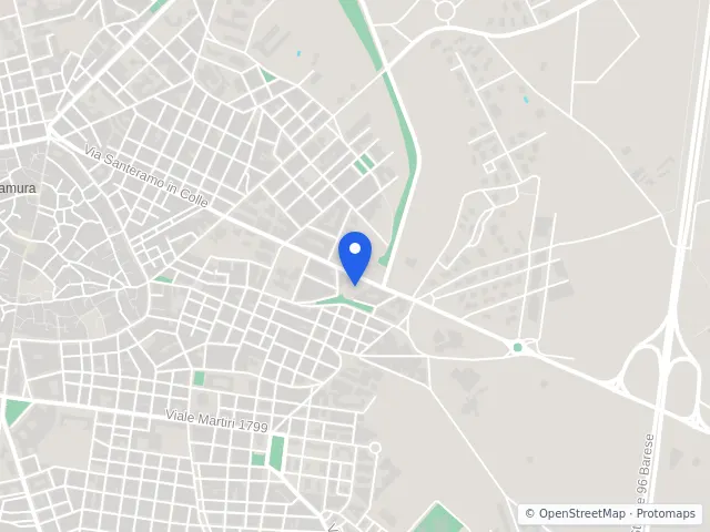 Mappa di Altamura, Bari