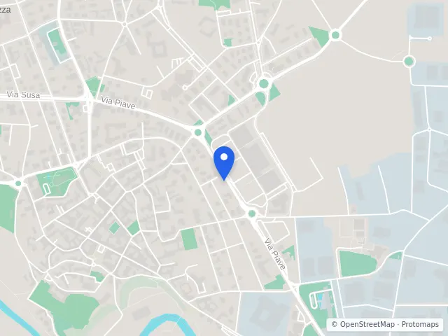 Mappa di Pianezza, Torino