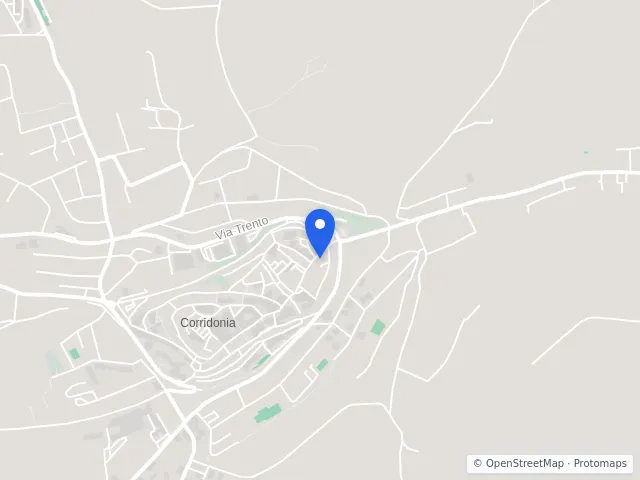 Mappa di Corridonia, Macerata