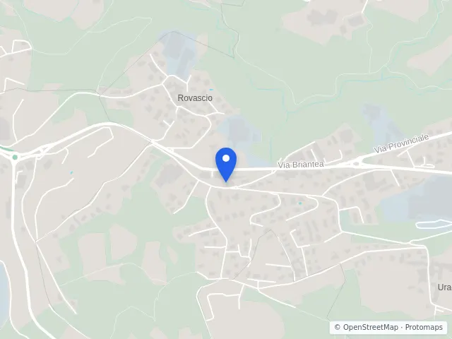 Mappa di Tavernerio, Como