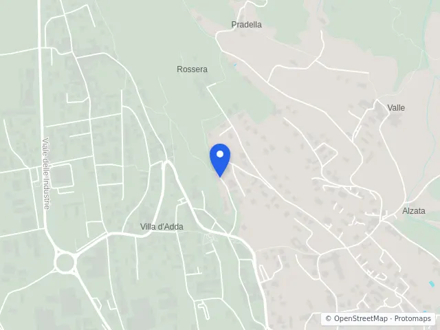 Mappa di Villa d'Adda, Bergamo