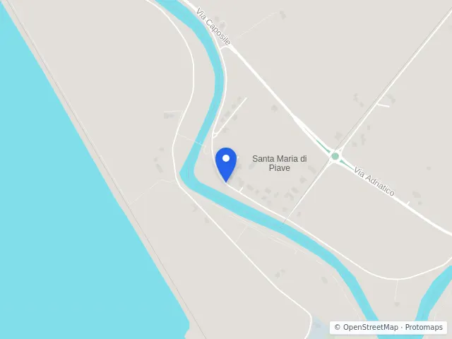 Mappa di San Donà di Piave, Venezia