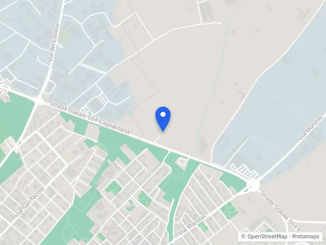 Mappa di Quartucciu, Cagliari