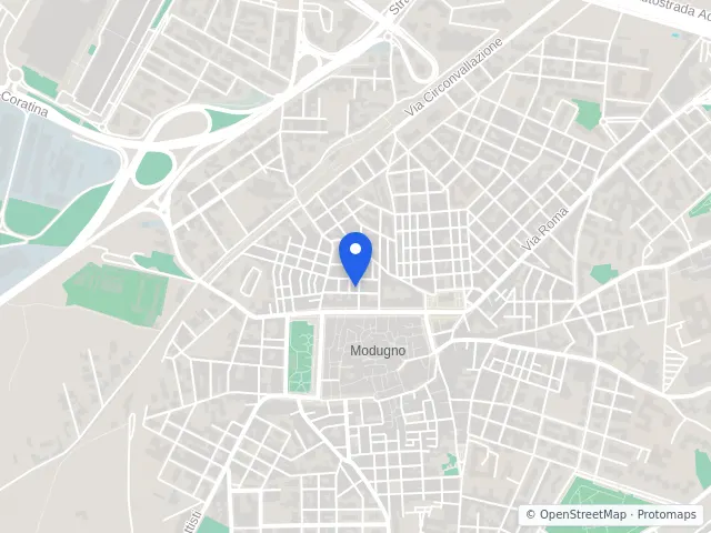 Mappa di Modugno, Bari