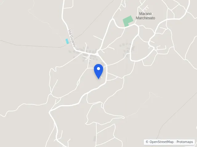 Mappa di Marano Marchesato, Cosenza