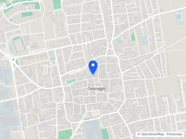 Mappa di Caravaggio, Bergamo