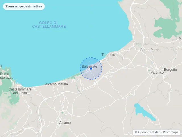 Mappa di Balestrate, Palermo