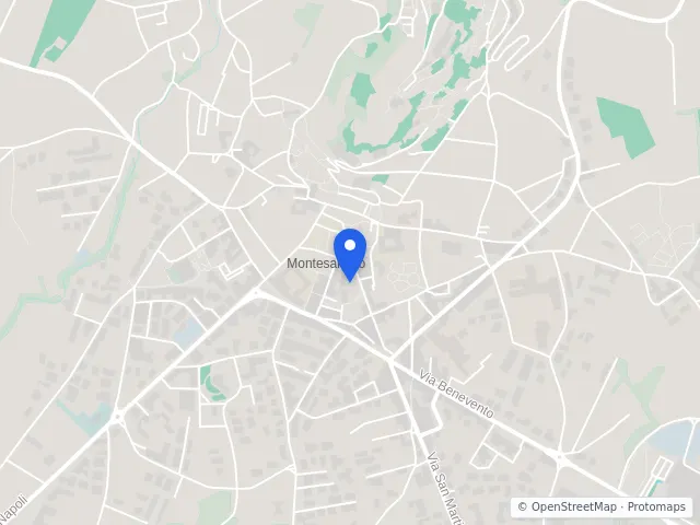Mappa di Montesarchio, Benevento