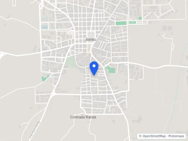 Mappa di Bitritto, Bari