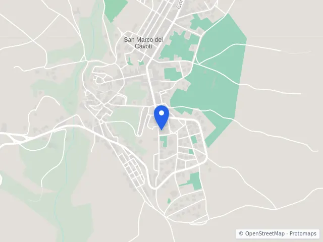 Mappa di San Marco dei Cavoti, Benevento