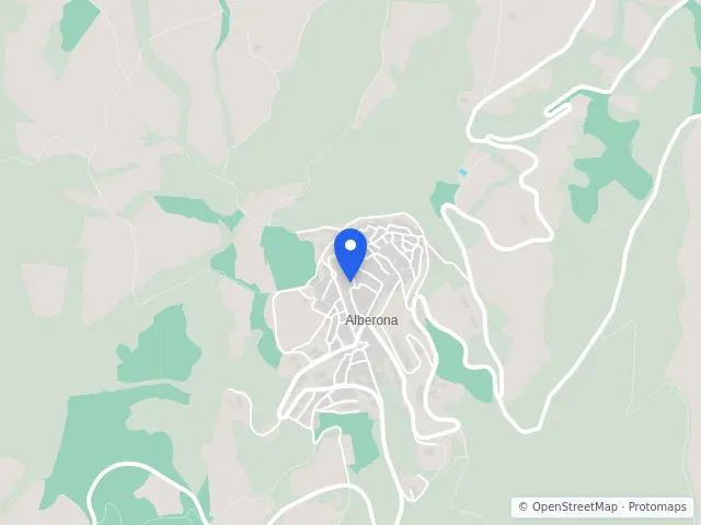 Mappa di Alberona, Foggia