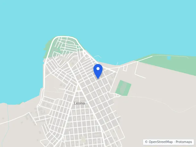 Mappa di Lesina, Foggia