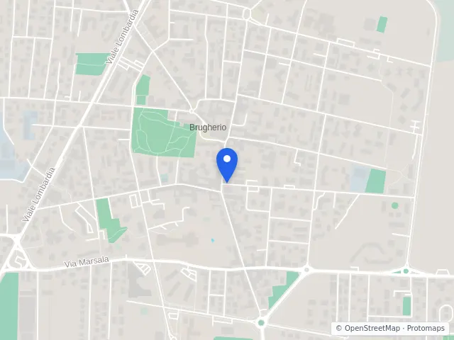 Mappa di Brugherio, Monza e della Brianza