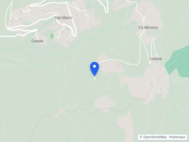 Mappa di Torre de' Busi, Bergamo