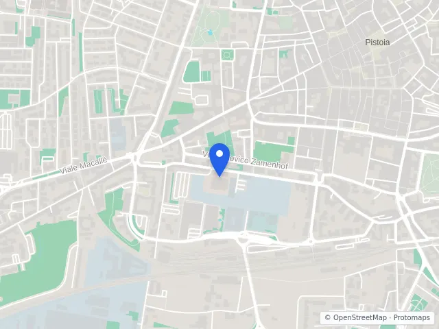 Mappa di Pistoia