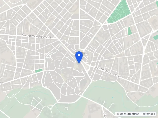 Mappa di Bitonto, Bari